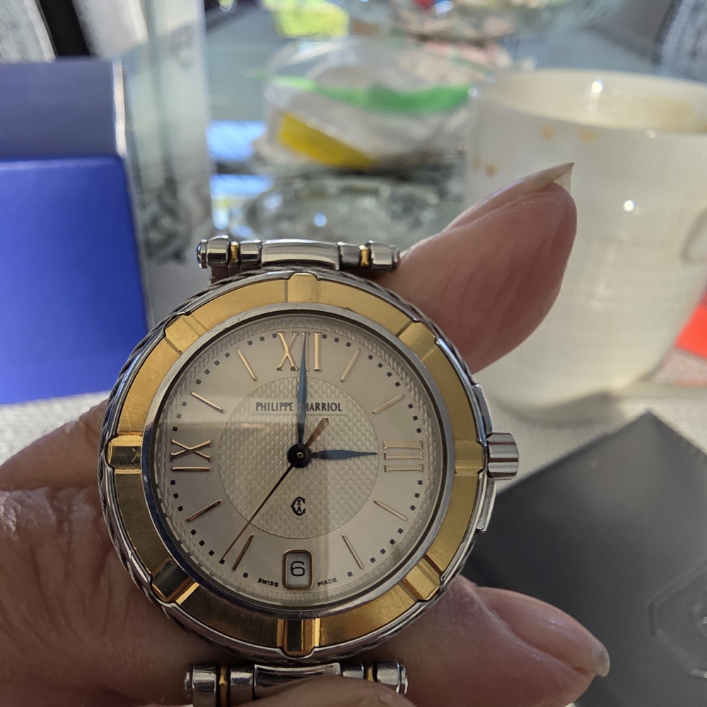 Philippe Charriol Gold and Silver Men's Watch